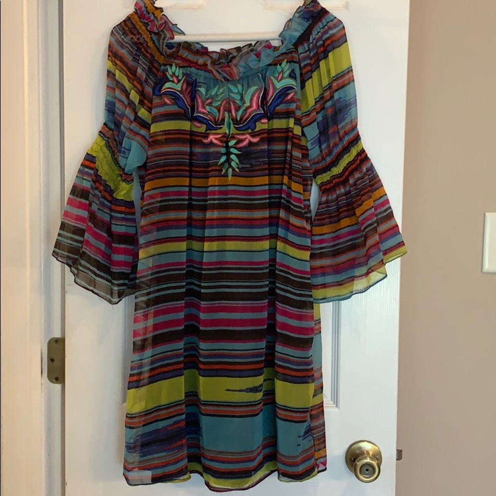 French brand Tunique  multicolored Dress/tunic.
